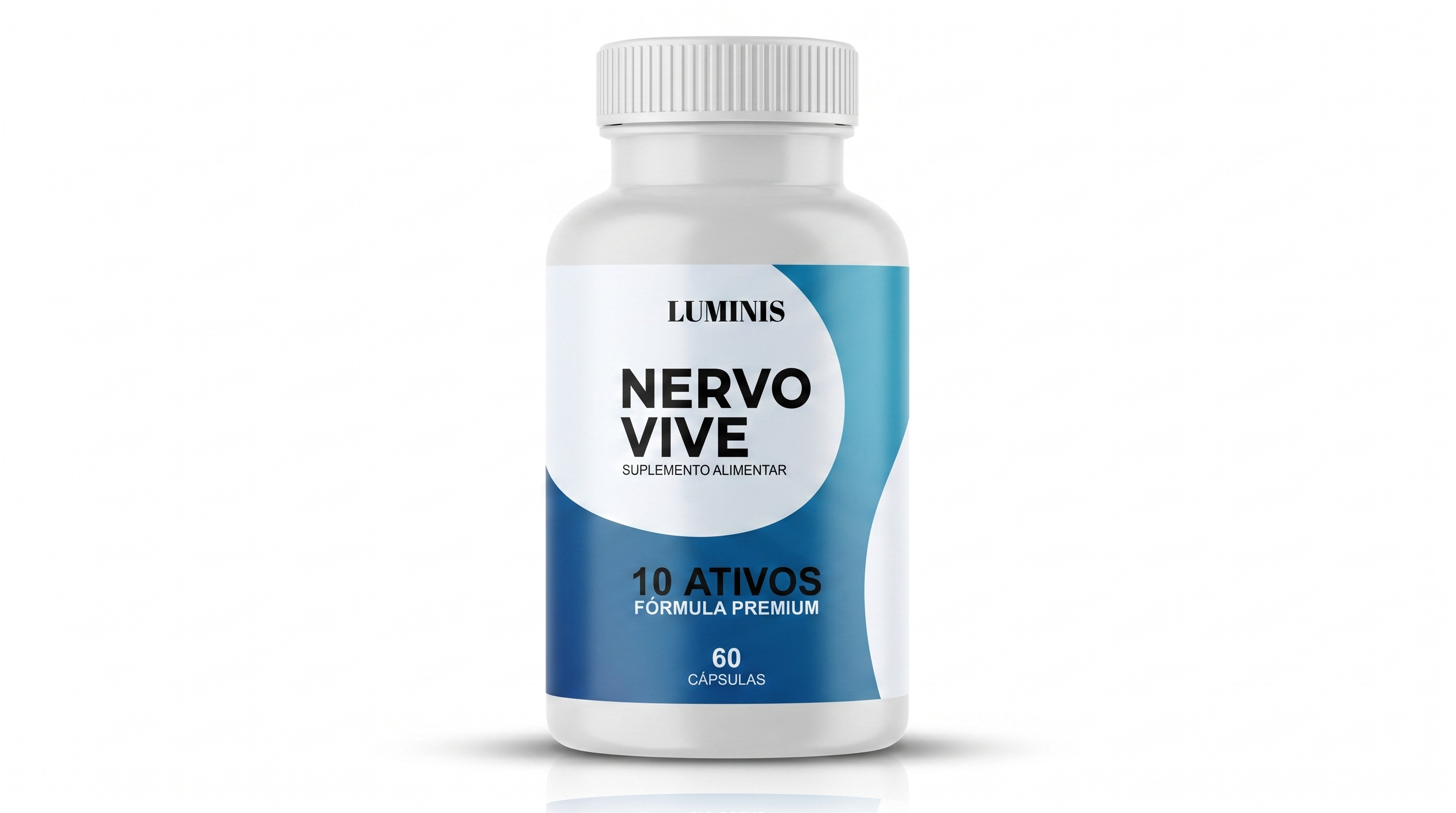 NervoVive natural nerve support supplement bottle — official product image